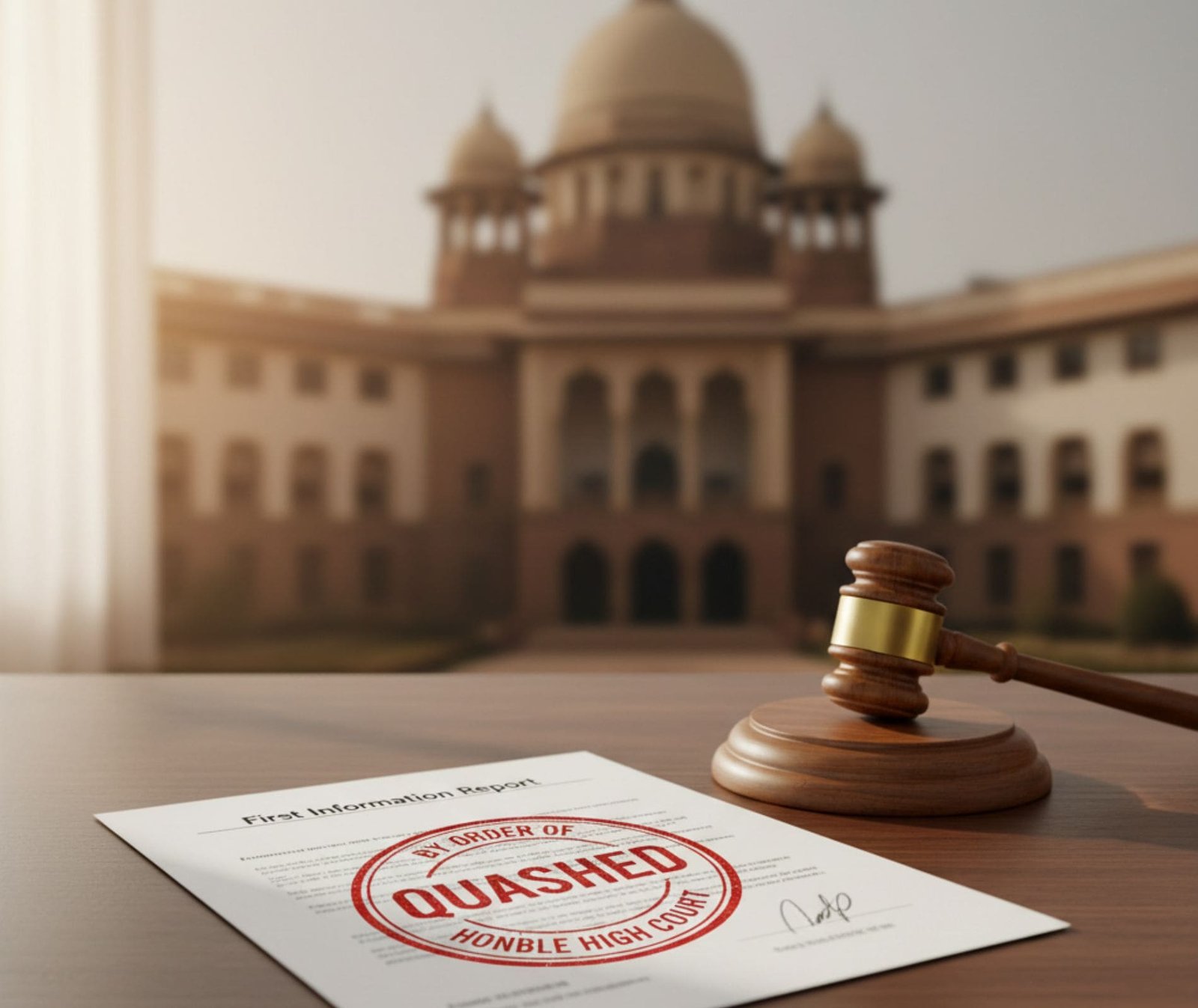 Quashing of FIR in High Court