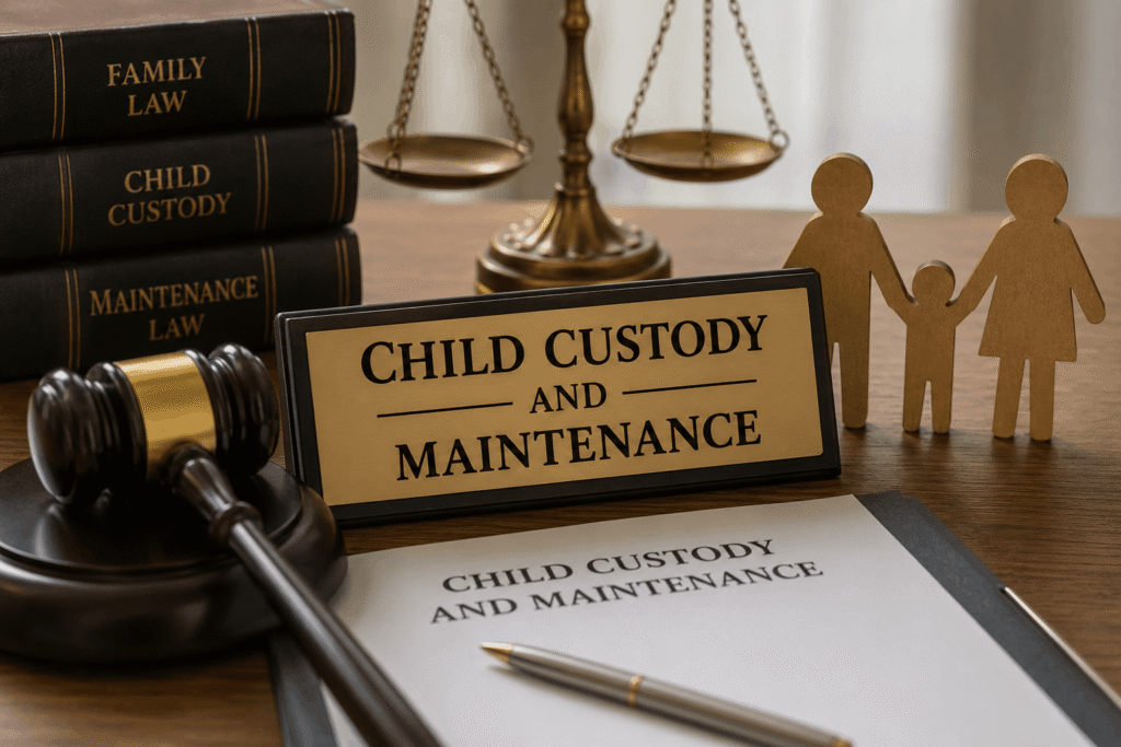 Child Custody and Maintenance: A Complete Legal Guide for Parents in India